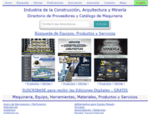 Tablet Screenshot of espacios.com